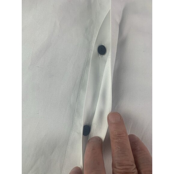 A/X Armani Exchange Slim Mens Cotton Contrast Trim L/S Button Down Shirt Size L - Picture 7 of 12